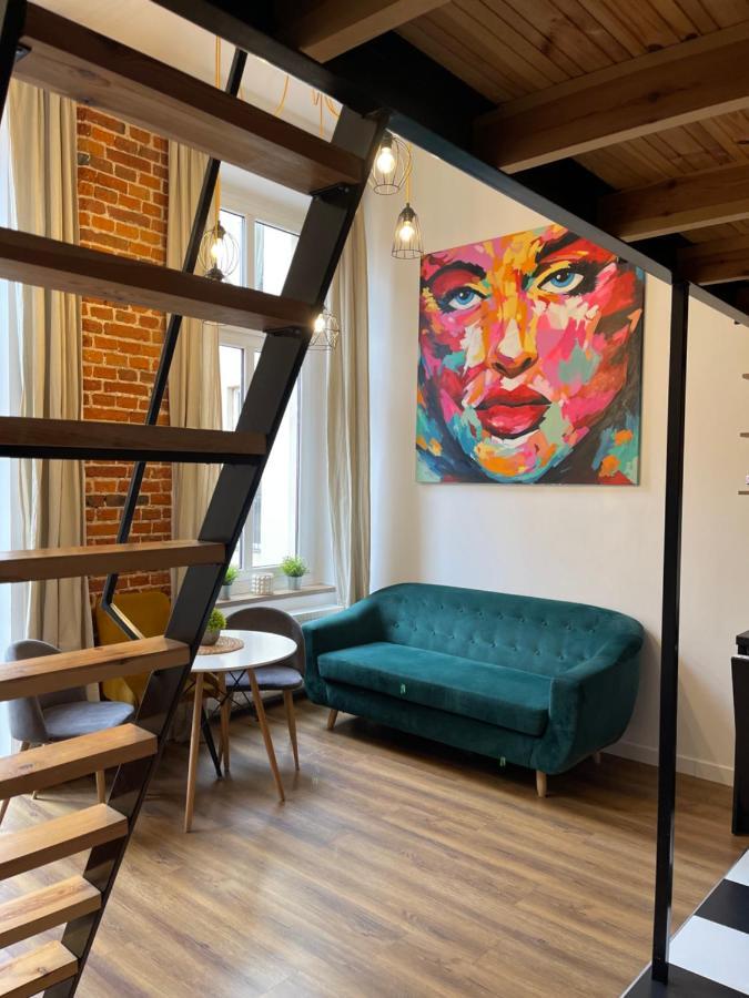 Apartmán Urokliwy Loft W Ncl Kamienica Vabank 34 Lodž Exteriér fotografie